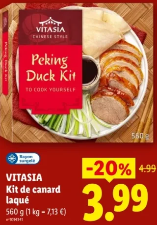 Kit de canard laqué VITASIA