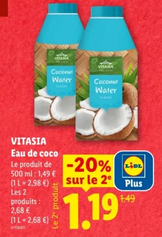 Vitasia Eau de coco