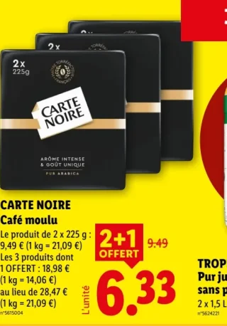 Carte Noire Café moulu
