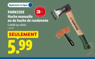 PARKSIDE Hache manuelle ou de hache de randonnée