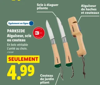 PARKSIDE Aiguiseur, scie ou couteau