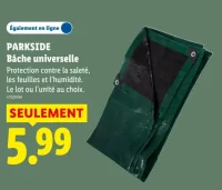 PARKSIDE Bâche universelle