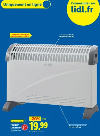 TRONIC Convecteur