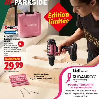 PARKSIDE Perceuse-visseuse sans fil (Édition limitée)