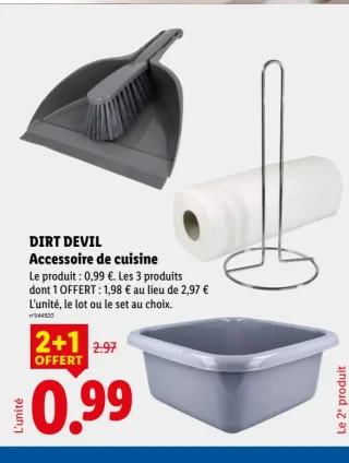 DIRT DEVIL Accessoire de cuisine