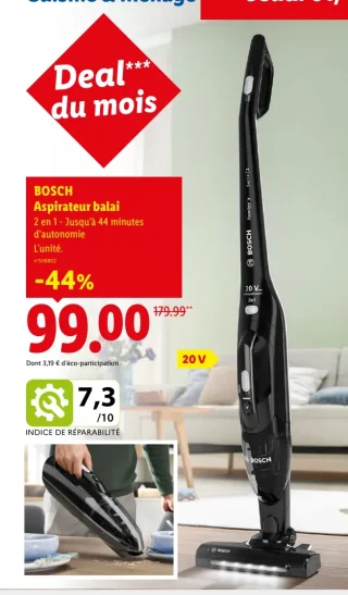 BOSCH Aspirateur balai