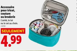 Accessoire pour tricot, couture ou broderie