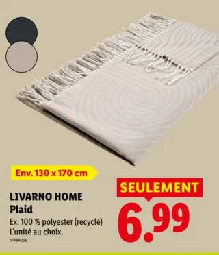 LIVARNO HOME Plaid