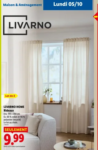 LIVARNO HOME Rideaux