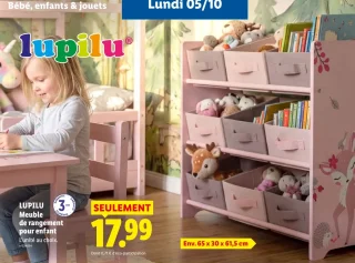 Meuble de rangement pour enfant LUPILU