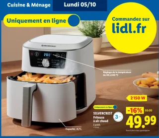 SILVERCREST Friteuse à air chaud