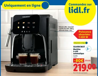 SILVERCREST Machine à café automatique