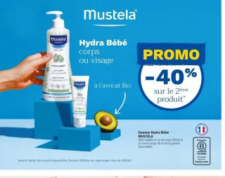 Gamme Hydra Bébé MUSTELA