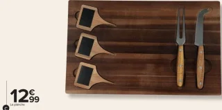 Planche à fromage CARREFOUR En bois d'acacia