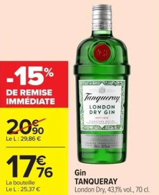 Gin TANQUERAY