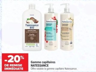 Gamme capillaires Natessance