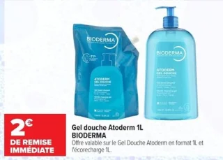 Gel douche Atoderm 1L BIODERMA