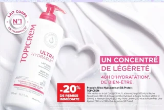 Produits Ultra-Hydratants et DA Protect TOPICREM