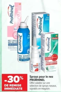Sprays pour le nez PRORHINEL