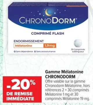 Gamme Mélatonine CHRONODORM