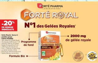 Gelée Royale, Spray et pastilles gorge FORTÉ PHARMA