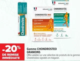 Gamme CHONDROSTEO GRANIONS