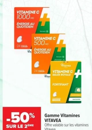 Gamme Vitamines VITAVEA