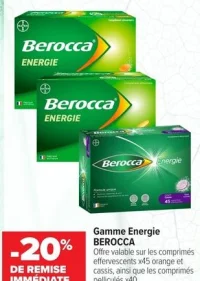 Gamme Energie BEROCCA