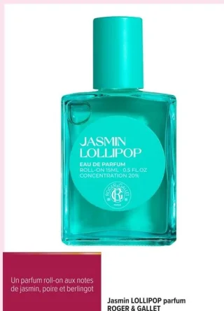 Jasmin LOLLIPOP parfum ROGER & GALLET