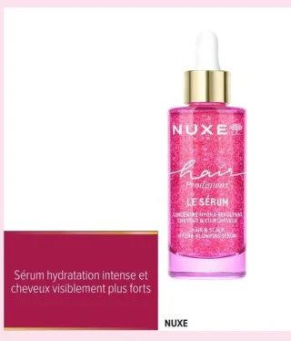Sérum hydratation intense et cheveux visiblement plus forts Nuxe Hair Prodigieux