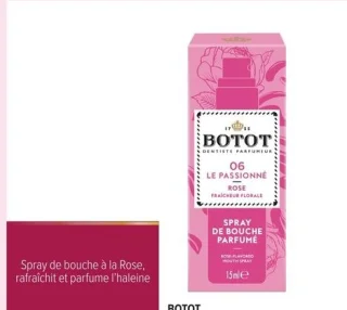 BOTOT Spray de bouche parfumé