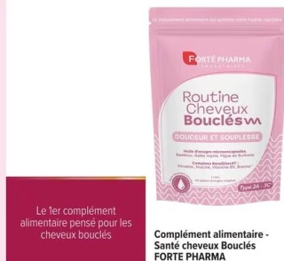 Complément alimentaire - Santé cheveux Bouclés FORTE PHARMA