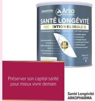 Santé Longévité ARKOPHARMA