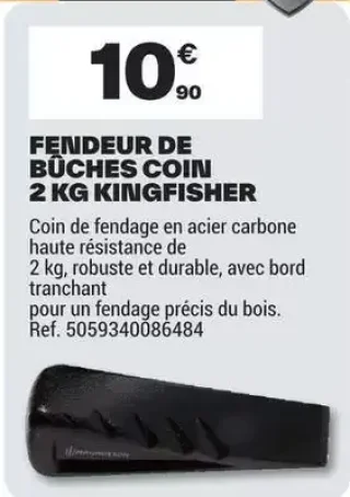 Fendeur de Bûches Coin 2 kg Kingfisher