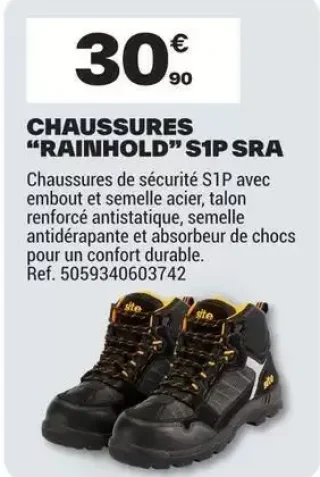 Chaussures "Rainhold" S1P SRA