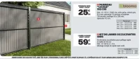 Kit de lames occultantes gris