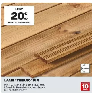 Lame "Therao" pin