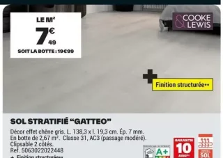 Sol stratifié "Gatteo"