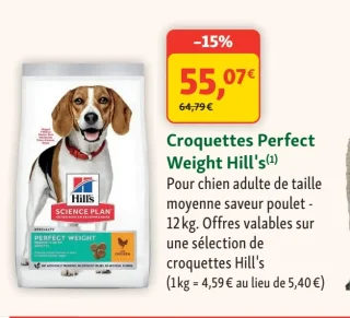 Croquettes Perfect Weight Hill's