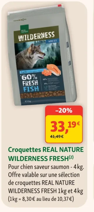 Croquettes REAL NATURE WILDERNESS FRESH