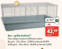 Bac + grille AniOne