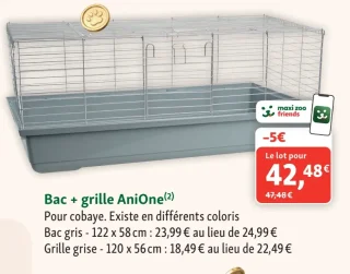 Bac + grille AniOne