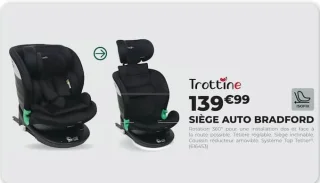 Siège auto Bradford Trottine