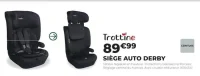 Trottine Siège Auto Derby