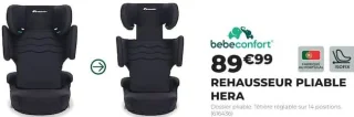 bebeconfort REHAUSSEUR PLIABLE HERA