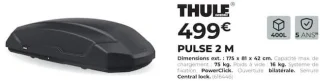 Thule PULSE 2 M Coffre de toit