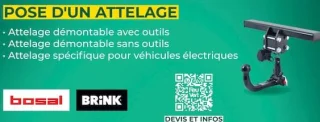 Pose d'un attelage Bosal / Brink