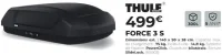 Coffre de toit THULE FORCE 3 S
