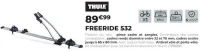 Porte-vélo de toit Thule Freeride 532
