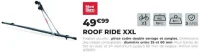 Porte-vélo de toit Mont Blanc Roof Ride XXL